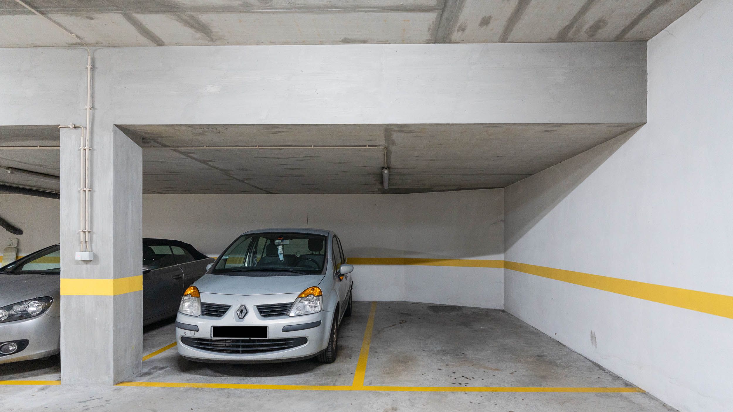 Parking area underground