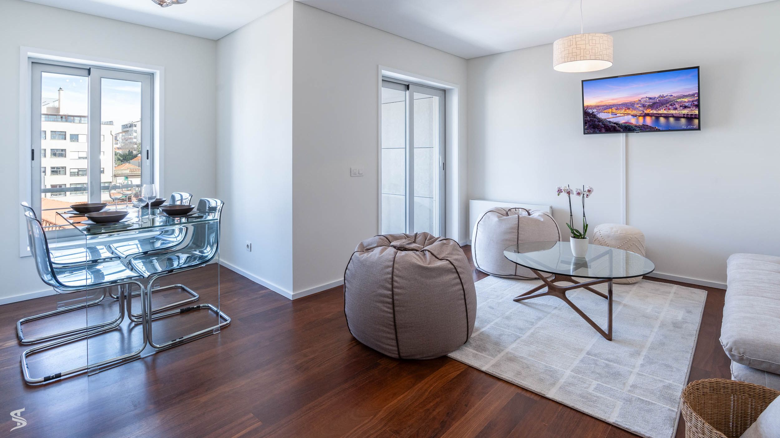 Living and Dining Room view