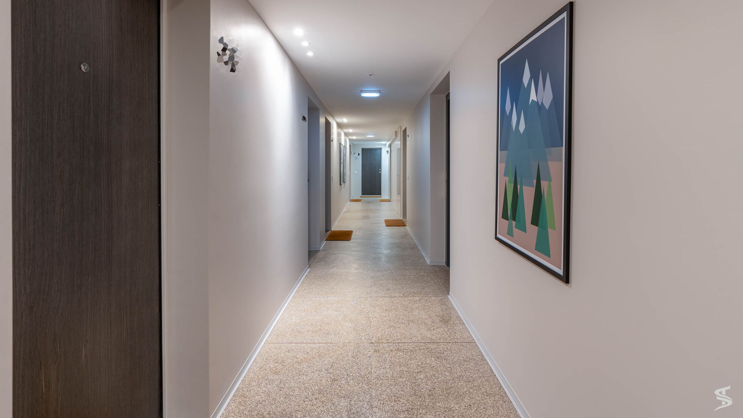 Apartment hallway