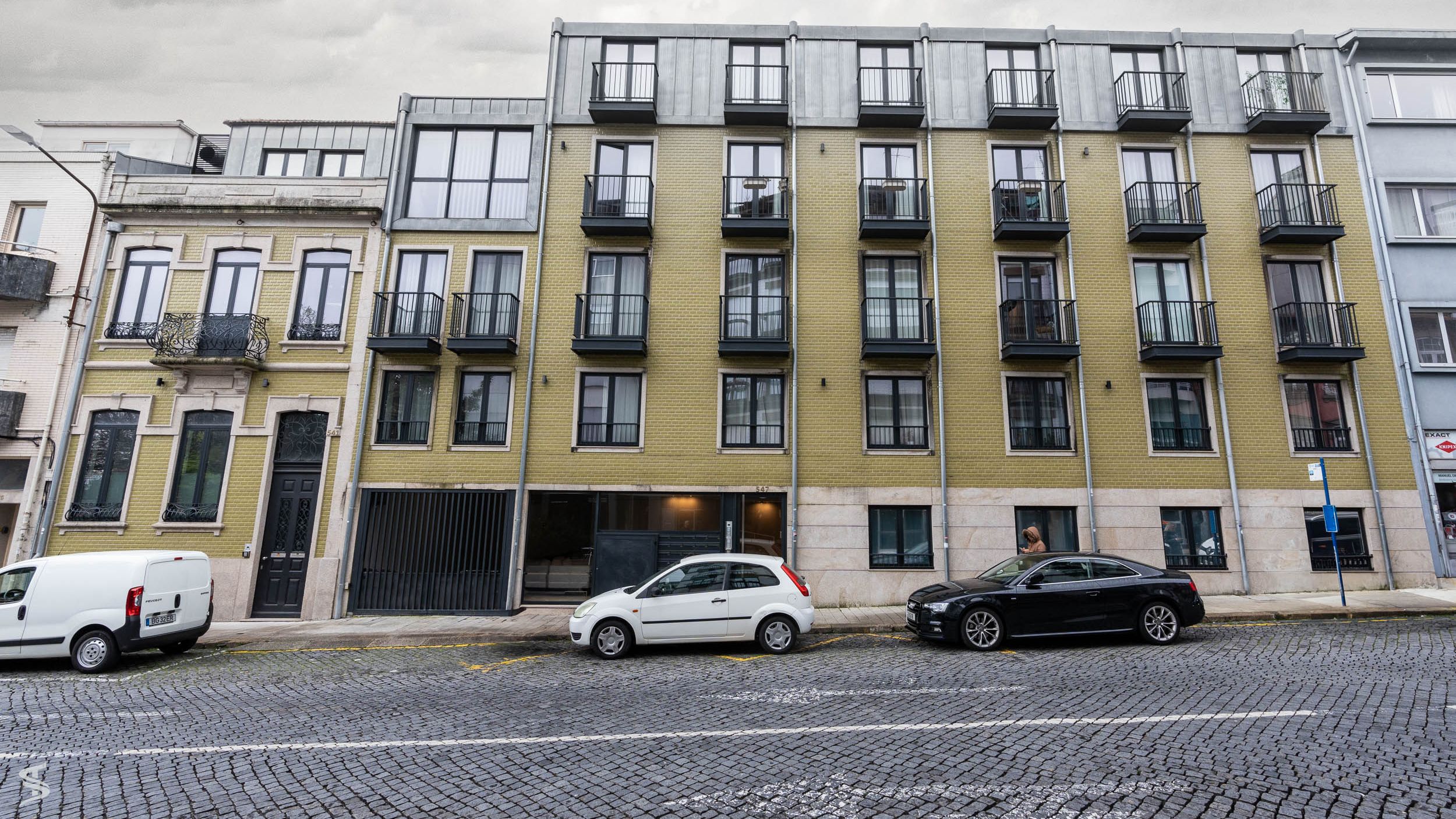 Outside apartment