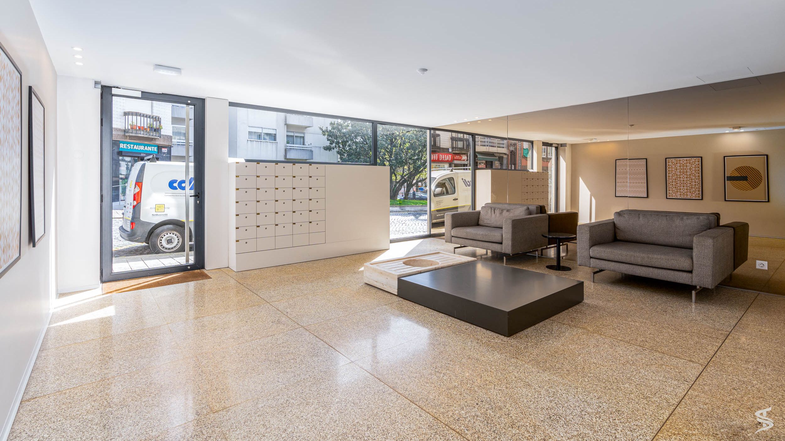 Entrance and lobby